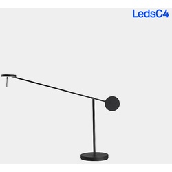 LEDS C4 LED Tischleuchte INVISIBLE, mit Touch-Dimmer, verstellbar, schwarz, 11.2W 2700K 496lm 94°, CRi >90 LEDS-10-7385-05-05