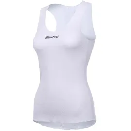 Santini SMS Lieve Ärmelloses Baselayer Weiß XS