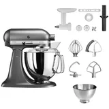KitchenAid Artisan 5KSM175PS Medaillon Silber Cookielover