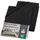 nyvi Spannbettlaken Jersey 140 x 200 - 160 x 200 cm schwarz 2 St.