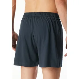 SCHIESSER Boxershorts 2er Pack Schwarz / Dunkelblau S