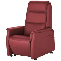Hukla Ledersessel Dean ¦ rot ¦ Maße (cm): B: 70 H: 107 T: 88.0