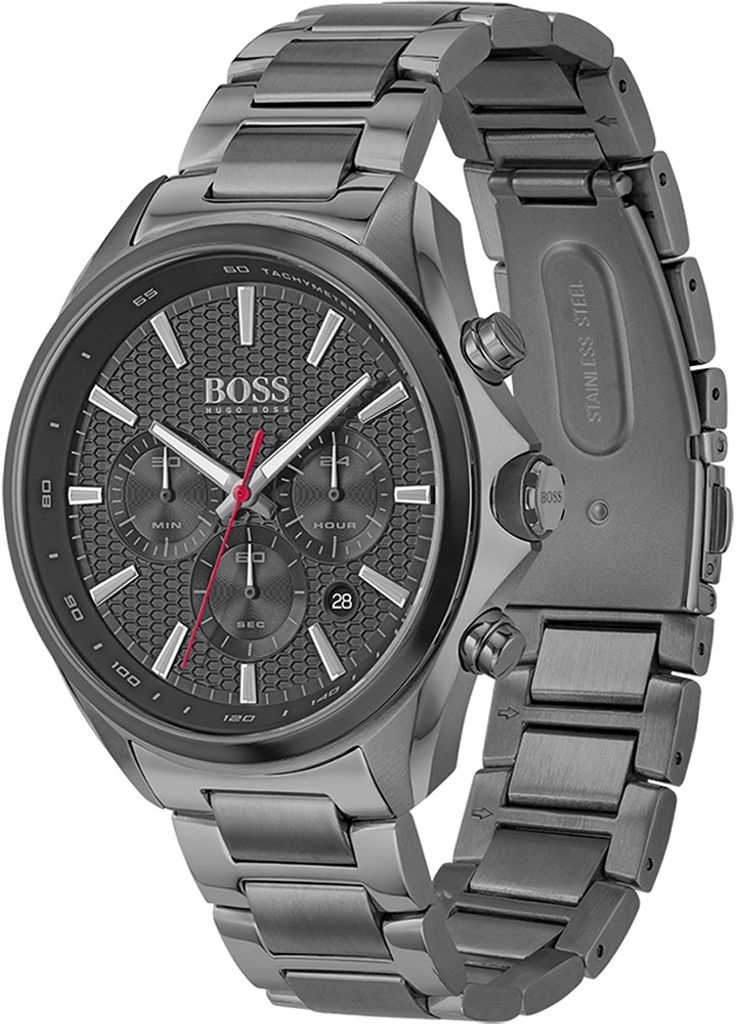 Hugo Boss Distinct Herren Chronograph Uhr - Grau | 1513858