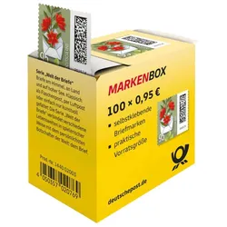 Deutsche Post Porto ab 2025: Deutsche Post 0,95 ? Briefmarken Blumenbrief selbstklebend 4050357024941 Deutsche Post 100 Stück