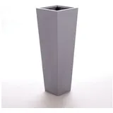 eleganteinrichten Pflanzkübel 38 x 38 x 100 cm Grau