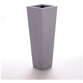 eleganteinrichten Pflanzkübel 38 x 38 x 100 cm Grau