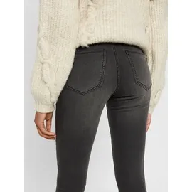 Vero Moda Tanya Normal Waist Slim Piping Jeans Dark Grey Denim S 34