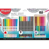 Maped Mal-Zeit Malset farbsortiert, 1 Set