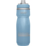 CAMELBAK Podium Chill Sportwasserflasche, Quetschflasche, zum Laufen, Radfahren, Wandern Stein Blau