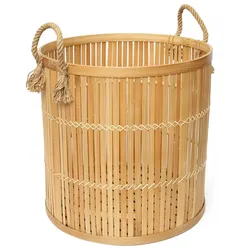 Bazar Bizar Bambus Korb, L: 40x40x40 cm