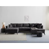 INOSIGN Wohnlandschaft »Lörby U-Form«, Belastbarkeit bis 140kg pro Sitzplatz, auch mit Aqua clean-Bezug grau