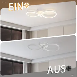ZMH Deckenleuchte 24W modern weiß