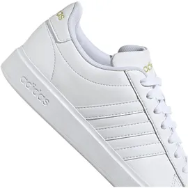 adidas Grand Court Cloudfoam Lifestyle Court Comfort Cloud White / Cloud White / Gold Met. 42