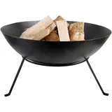 Esschert Design Feuerschale mit Dreibein Ø 60 cm schwarz