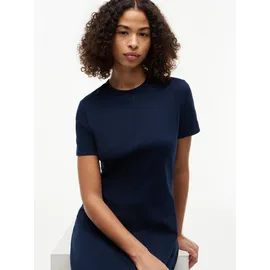 Tommy Hilfiger Midikleid Blau/Schwarz 36/38