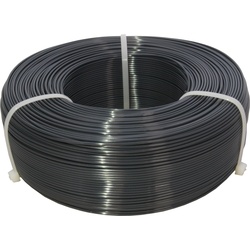 Purefil PLA Silk Filament (PLA, 1000 g, Schwarz), 3D Filament, Schwarz