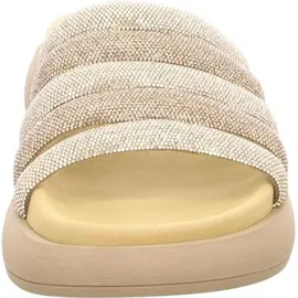 Gabor Damen Pantolette gold 42