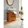Massivmoebel24 Waschbeckenunterschrank Akazie 66x30x60 honig lackiert OXFORD 01007