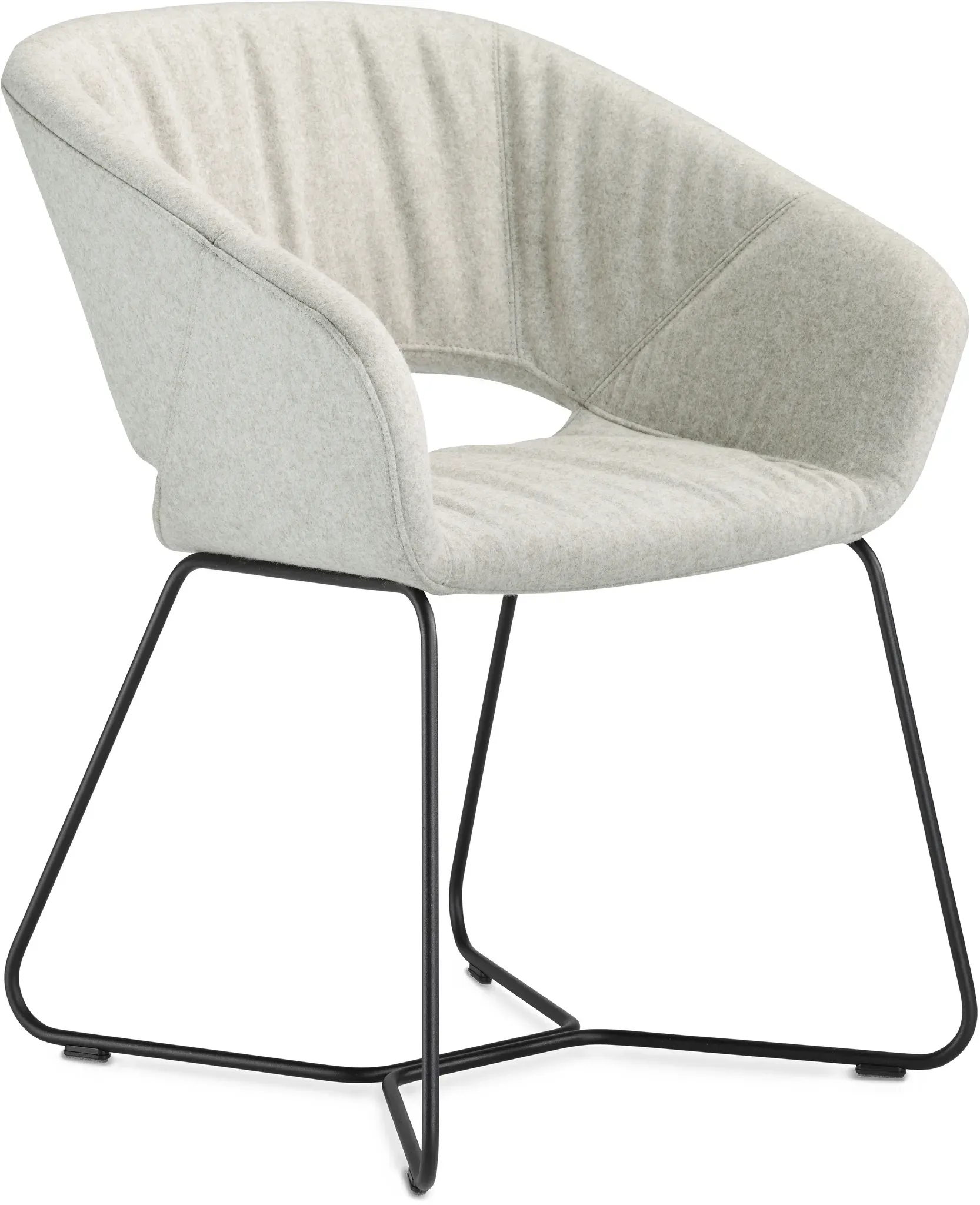 Züco Averio XS AV 0735 Loungesessel mit Kufengestell lässig gepolstert frei konfigurierbar