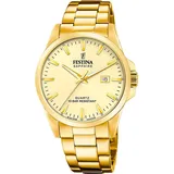 Festina ACERO CLASICO F20044/4 Herrenarmbanduhr - Goldfarben/Goldfarben