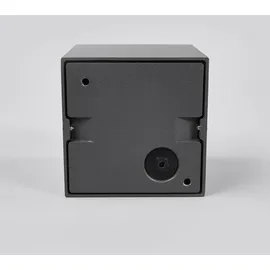 LUCANDE LED Außen-Deckenleuchte Aluminium 10x10 cm 1 x 5 W grau