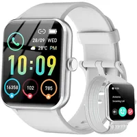 Smartwatch Damen Herren mit Künstliche KI Sportuhr Schrittzähler für Android iOS