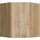 OPTIFIT Eckhängeschrank Erik290 60 x 60 x 70,4 cm Braun