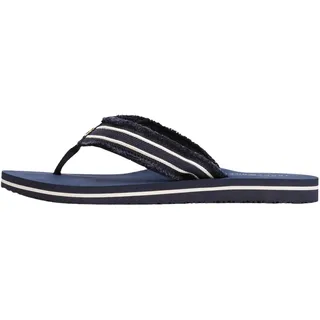 Tommy Hilfiger Damen Flip Flops Beach Sandal Zehentrenner, Blau (Space Blue), 40
