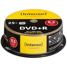 Intenso DVD+R 8.5GB DL 8x 25er