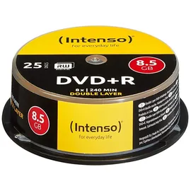 Intenso DVD+R 8.5GB DL 8x 25er