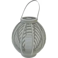 Expo Börse Garten Laterne Rattan-Optik 43,5 x Ø 38