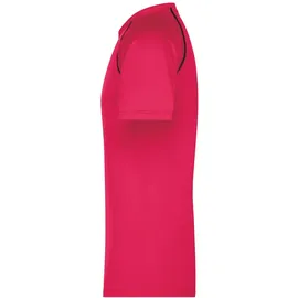 James & Nicholson Funktions-Tshirt JN496 & XXL - bright-pink/titan