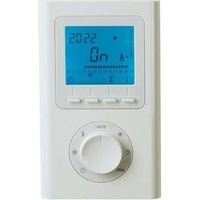Vitramo Thermostat digital programmierbar 135x81x22mm, Thermostat, Weiss