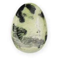 Nklaus Daumenstein Serpentin Chytha Natur Edelstein 5x3,5cm Heilstein Handschmeichler