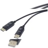 Renkforce DisplayPort Anschlusskabel 20,00 m Schwarz