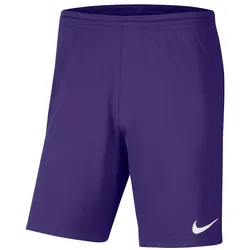 Nike Park III Short Herren - lila/weiß- - S