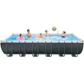 Intex Ultra XTR Frame Pool-Set rechteckig 732 x 366 x 132 cm inkl. Sandfilteranlage