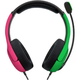 PDP LVL40 Wired Stereo Gaming Headset für Nintendo Switch pink/grün
