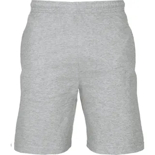 Fruit of the Loom Iconic 195 Jersey Shorts kurze Herren Freizeithose aus ringgesponnene Baumwolle, graumeliert, L