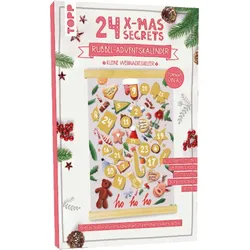 TOPP 18188 NONBOOK 24 X-MAS SECRETS-Helfer Rubbel-Adventskalender