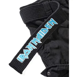 Brandit Textil Iron Maiden Savage Fear Of The Dark Kurze Hose Schwarz S