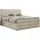 MKS Meble Boxspringbett mit Bettkasten ¦ beige ¦ Maße (cm): B: 120 H: 110