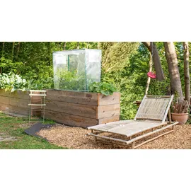 Vitavia Hochbeetabdeckung Eckig S 88 x 55 x 105 cm transparent