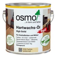 Osmo Hartwachs-Öl Rapid Farblos Seidenmatt 5,00 l - 10300126
