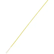 TRU Components 1564656 Litze LiFY 1 x 0.05 mm2 Gelb 100 m