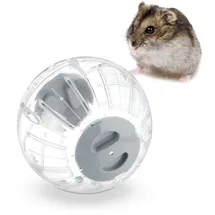 Relaxdays Hamsterball, mit grauem Deckel