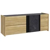 Forte TV-Lowboard WHAKATANE - braun