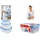 Emsa Clip & Close rechteckig blau 1,0 l / 2,3 l / 3,7 l 3-teilig