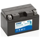 Exide AGM12-8 AGM-Ready Motorrad Starter-Batterie 12V 8,6Ah 145A