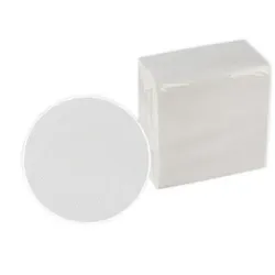 Schachtel mit 1600 spitzen Papierservietten, 33x33, Farbe Weiß